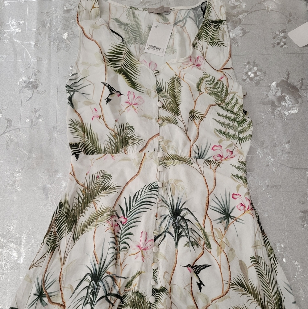 H&M Tie Detail Maxi Dress - Picture 2 of 7